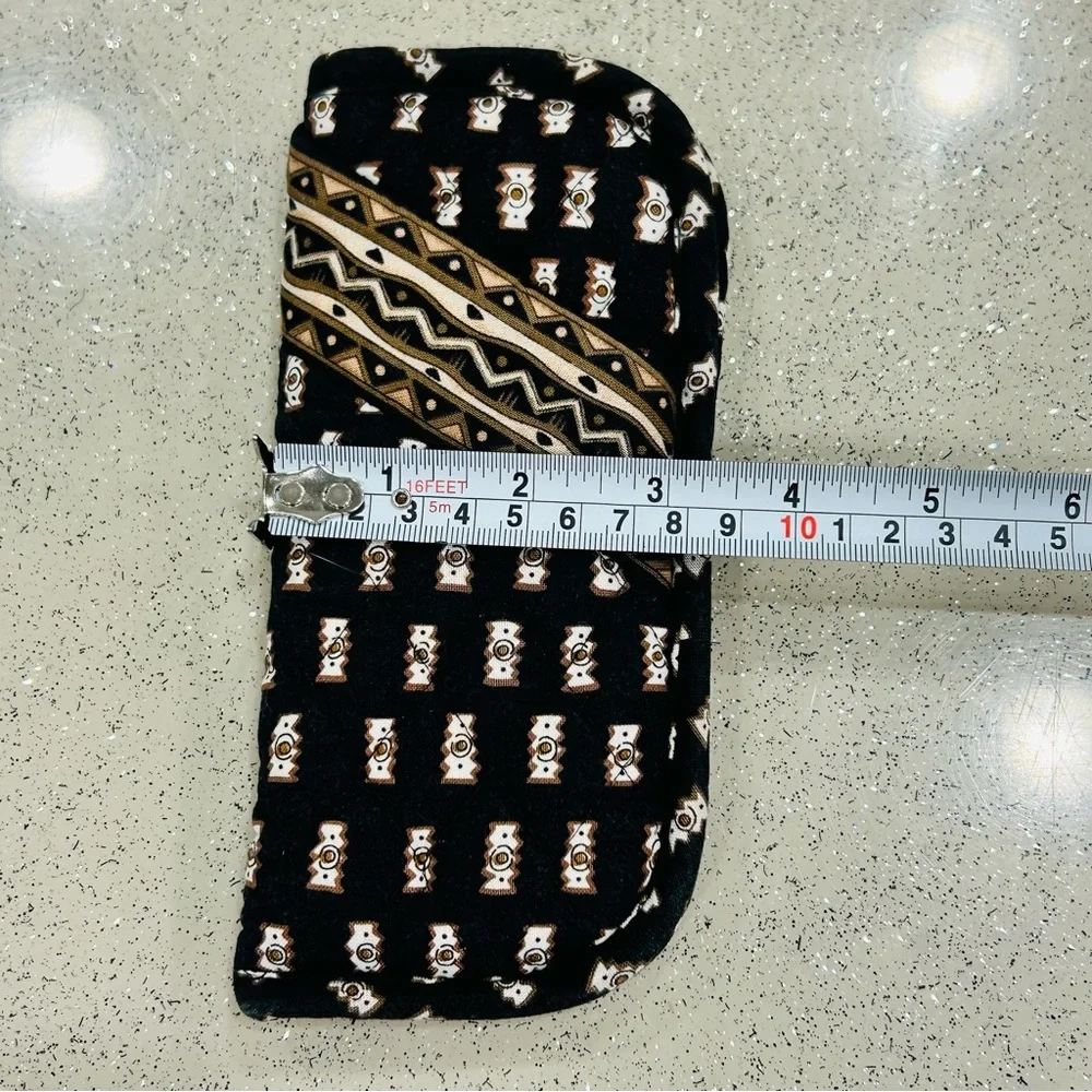 Vintage~Vera‎ Bradley~Tribal Zebras Double Eyeglass Case~Retired Pattern